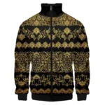 Veste Bombers en tissu africain pour homme