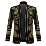 Veste de costume homme en pagne africain élégant