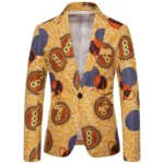Veste de smoking homme africain élégante et moderne