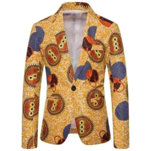 Veste de smoking homme africain élégante et moderne