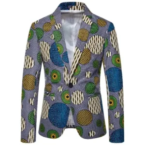 Veste en Pagne Africain pour Homme