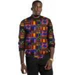 Veste en wax design moderne et tendance