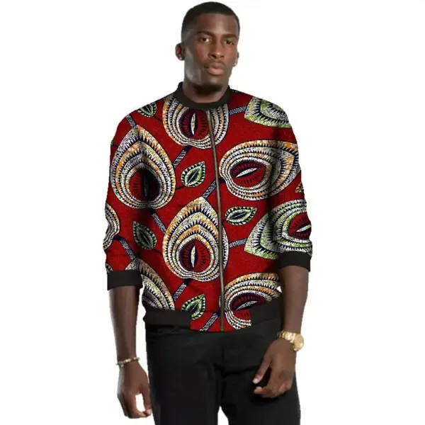 Veste en wax fonctionnelle et esthétique