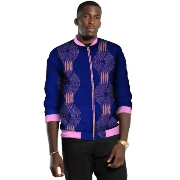 Veste en wax incontournable pour les amateurs de mode