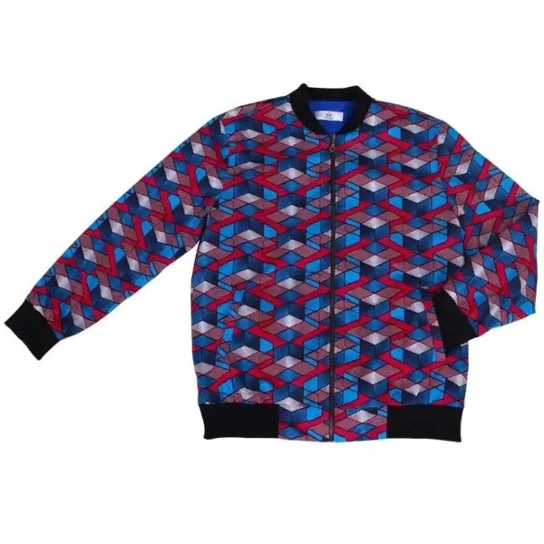 Style urbain avec cette veste en wax