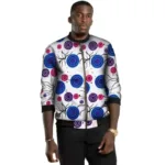 Veste en wax au design contemporain et chic