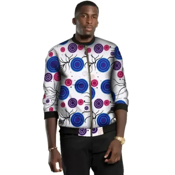 Veste en wax au design contemporain et chic