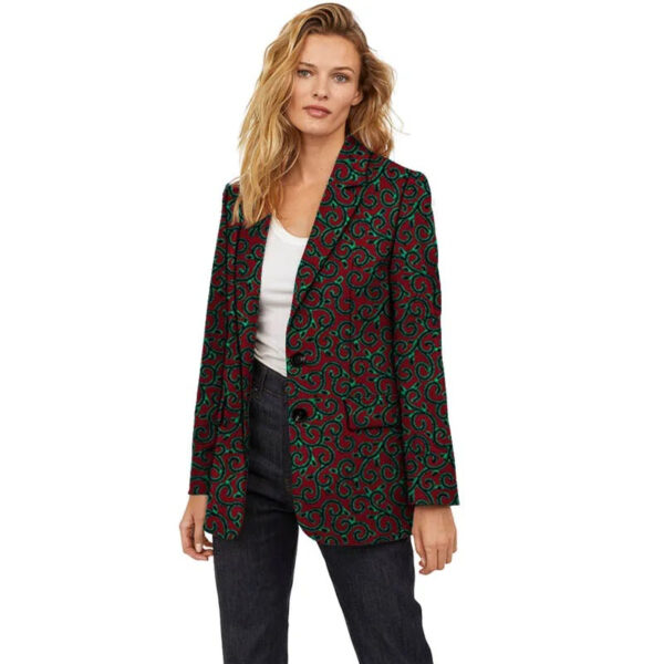 veste-femme-imprime-wax-1 Veste Femme Imprimé Wax