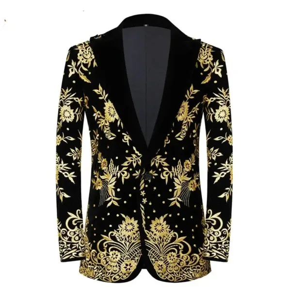 veste-imprime-africain-1 Veste imprimée africaine pour homme