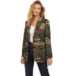 Veste Longue en Pagne Africain pour Femme