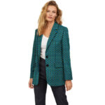 Veste longue femme au motif africain vibrant et stylé