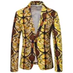 Veste en tissu africain homme