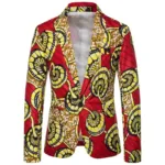 Veste en tissu africain pour homme