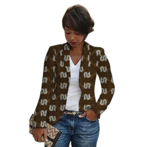 Veste Wax Africain pour Femme en tissu coloré