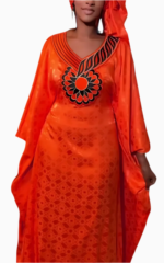 Look féminin africain, motifs uniques et vibrants