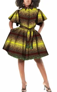 Vêtement traditionnel moderne pour femme
