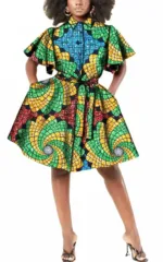 Mode africaine chic et élégante en Wax